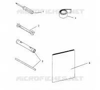 TOOL KIT    ULTRA SKS 0960578, EURO ULTRA SKS E960578, AND  ULTRA RMK 0960978 (4931683168D004)