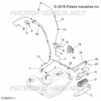BODY, FUEL LINES, EVAP