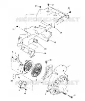 BLOWER HOUSING/RECOIL STARTER INDY LITE (4919311931032A)