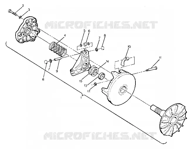 DRIVE CLUTCH ASSEMBLY (4917721772023A)