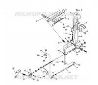 SHIFT LINKAGE ASSEMBLY 2X4 350L W937539 (4924032403026A)