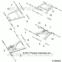 REAR SUSPENSION CONTROL ARMS