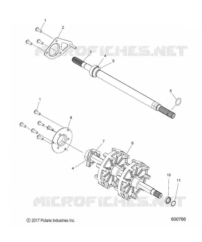 DRIVE TRAIN, JACKSHAFT AND DRIVE SHAFT