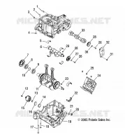 CRANKCASE AND CRANKSHAFT