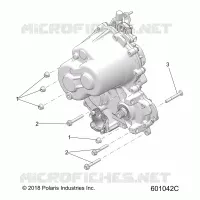 DRIVE TRAIN, GEARCASE MOUNTING
