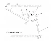 REAR SUSPENSION STABILIZER BAR