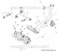FUEL SYSTEM, RAIL, LINES AND THROTTLE  BODY