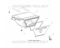 REAR BODYWORK STORAGE BOX