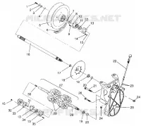 DRIVE TRAIN SPORT 0960443, SPORT TOURING 0960243 AND EUROPEAN SPORT TOURING (4932223222B010)