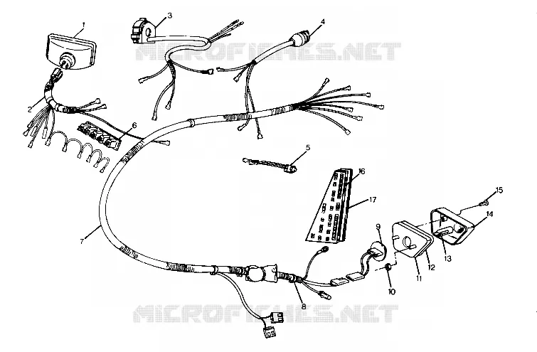 WIRING HARNESS    6X6 (4919811981035A)