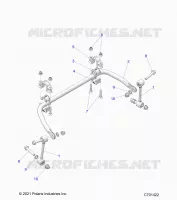 SUSPENSION, REAR STABILIZER BAR