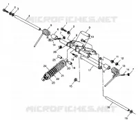 REAR TORQUE ARM WIDETRAK LX 0982065 AND EUROPEAN WIDETRAK LX E982065 (4943884388B007)