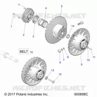 DRIVE TRAIN, CLUTCH, SECONDARY
