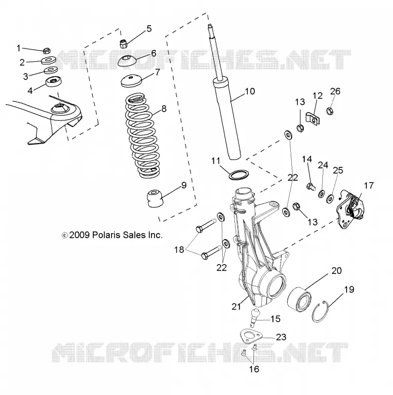 FRONT SUSPENSION STRUT