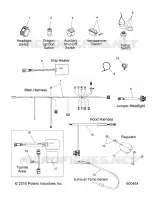 WIRE HARNESS AND COMPONENTS