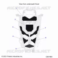 HOOD FOAM/SEAL