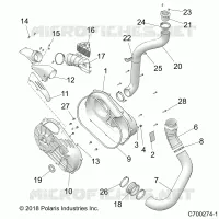 DRIVE TRAIN, CLUTCH COVER AND DUCTING