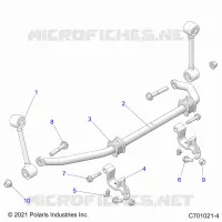 SUSPENSION, FRONT STABILIZER BAR