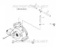 FRONT GEARCASE, MOUNTING (4X4)