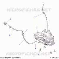 DRIVE TRAIN, FRONT GEARCASE MOUNTING