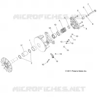 DRIVE TRAIN, PRIMARY CLUTCH