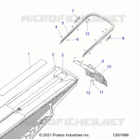 BUMPER, REAR