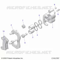 BRAKES, REAR CALIPER