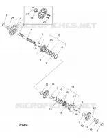 DRIVE TRAIN, JACKSHAFT AND BRAKE DISC