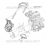 ENGINE MOUNTING RH AND FRONT