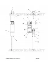 SUSPENSION, REAR SHOCK TRACK
