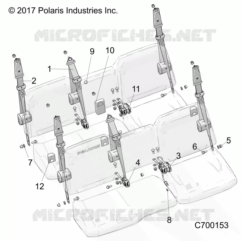 SEAT BELT MOUNTING
