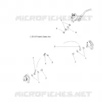 FRONT BRAKE BRAKE LINES