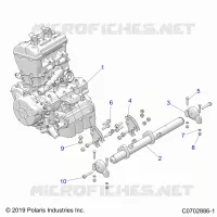 ENGINE, MOUNTING & LONG BLOCK