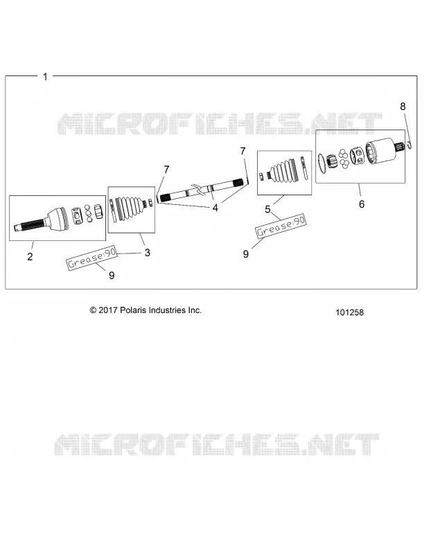 DRIVE TRAIN, FRONT DRIVE SHAFT
