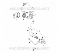 GENERATOR/STARTING MOTOR