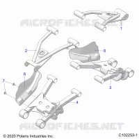 REAR SUSPENSION CONTROL ARMS