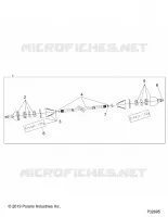 DRIVE TRAIN, HALF REAR SHAFT