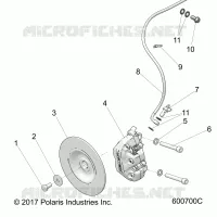 BRAKES, BRAKE ASM.