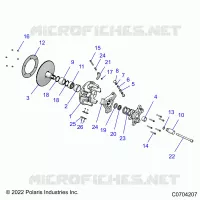 DRIVE TRAIN, PRIMARY CLUTCH