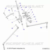 STEERING, IDLERS AND LINKS