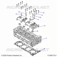 ENGINE, CYLINDER HEAD
