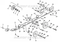 RAIL MOUNTING (SUSPENSION) 600 XCR 0975677, 600 XCR SE H975677 AND EUROPEAN (4937963796B012)