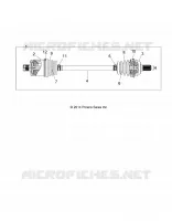 DRIVE TRAIN, REAR HALF SHAFT