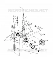 FRONT STRUT   ASSEMBLY SPORTSMAN 4X4 / W938039 (4926382638014A)