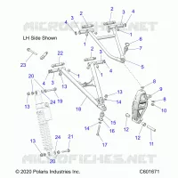 FRONT WISHBONES