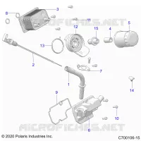 ENGINE, DIPSTICK & OIL FILTER