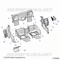 REAR BODYWORK CLOSEOFF AND FENDERS