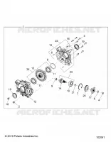DRIVE TRAIN, REAR GEARCASE INTERNALS