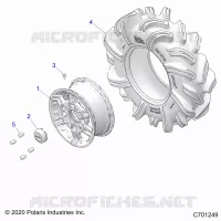 WHEELS, FRONT