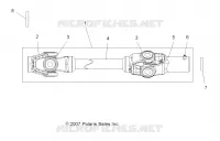 DRIVE TRAIN, FRONT PROP SHAFT